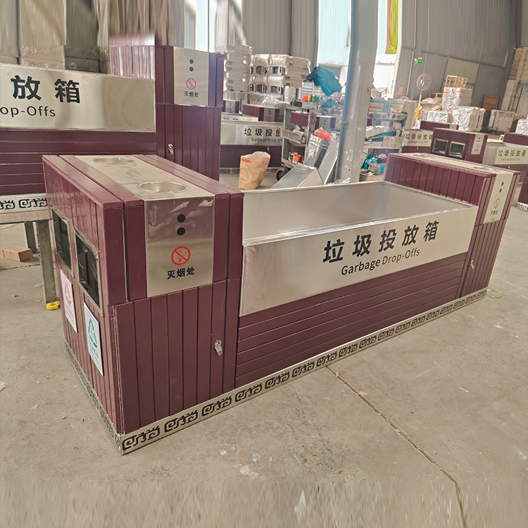 列车站台垃圾箱-列车站案例