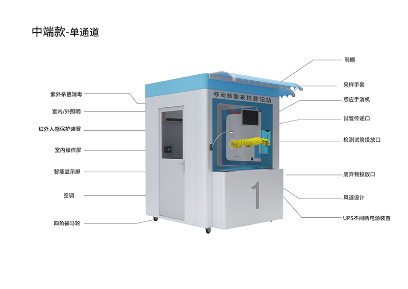 核酸检测亭-中端款