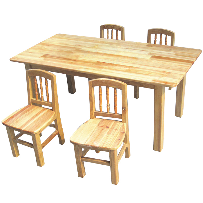 实木课桌椅002